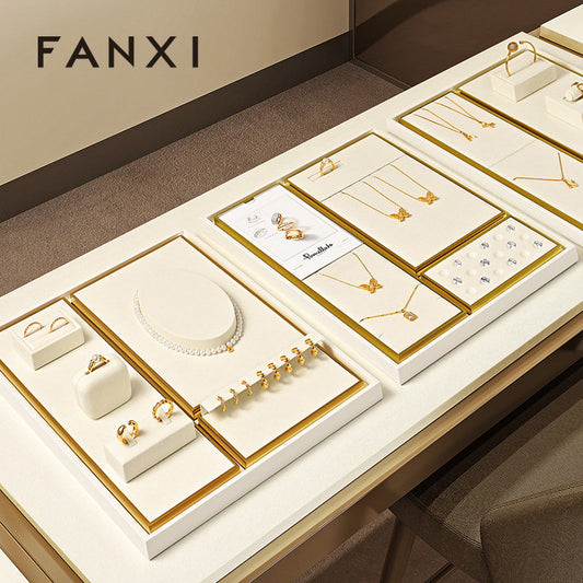 OIRLV Fashion Beige Metal Jewelry Combination Set :TT496