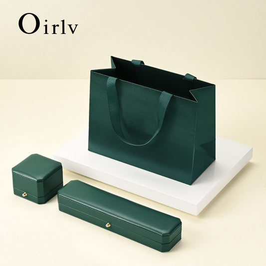 Oirlv new arrival Multicolored Natural silk Jewelry Bag