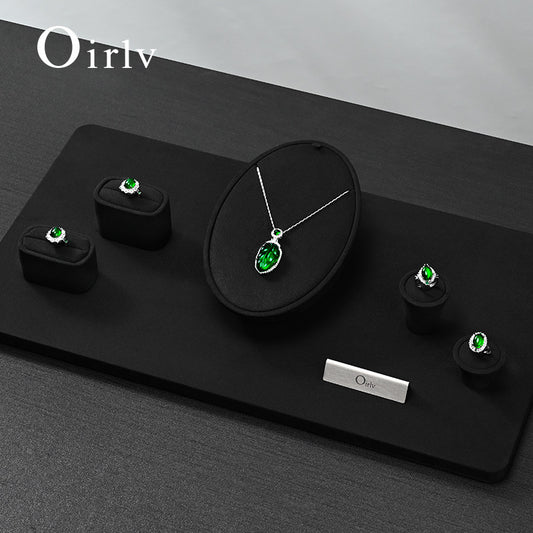 Oirlv Hot sale black jewelry display set series: TT242