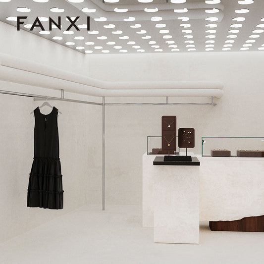 OIRLV wholesale Superfiber and Metal jewelry stand : PU111
