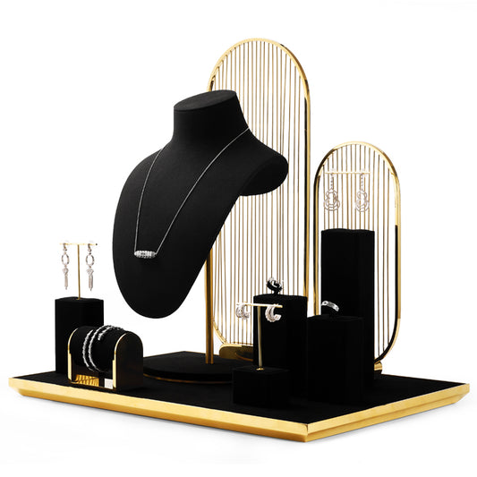 Luxury Black Jewelry Display Set TT102
