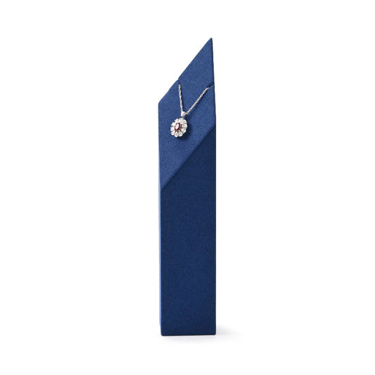 OIRLV Blue Ring Pendant Earrings Jewelry Display Set TT375