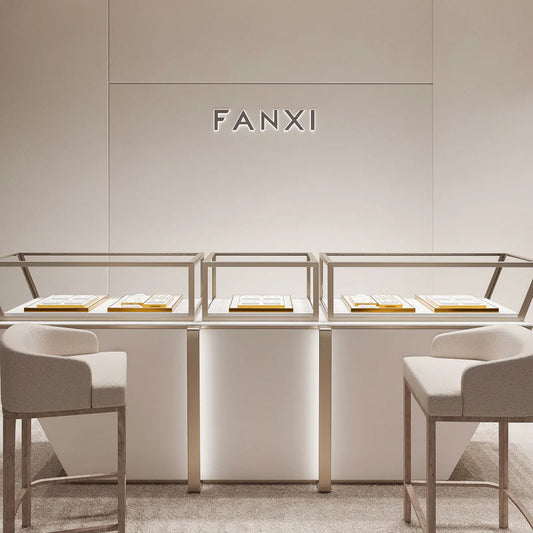 Jewelry display set high-end display props for rings and necklaces TT371