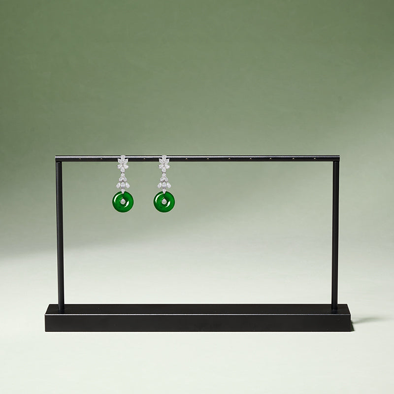 Metal Black Earring Display Stand JS024