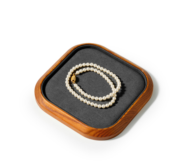 Wholesale Polychrome Wooden Jewelry Display Tray P237