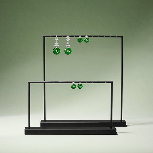 Metal Black Earring Display Stand JS024