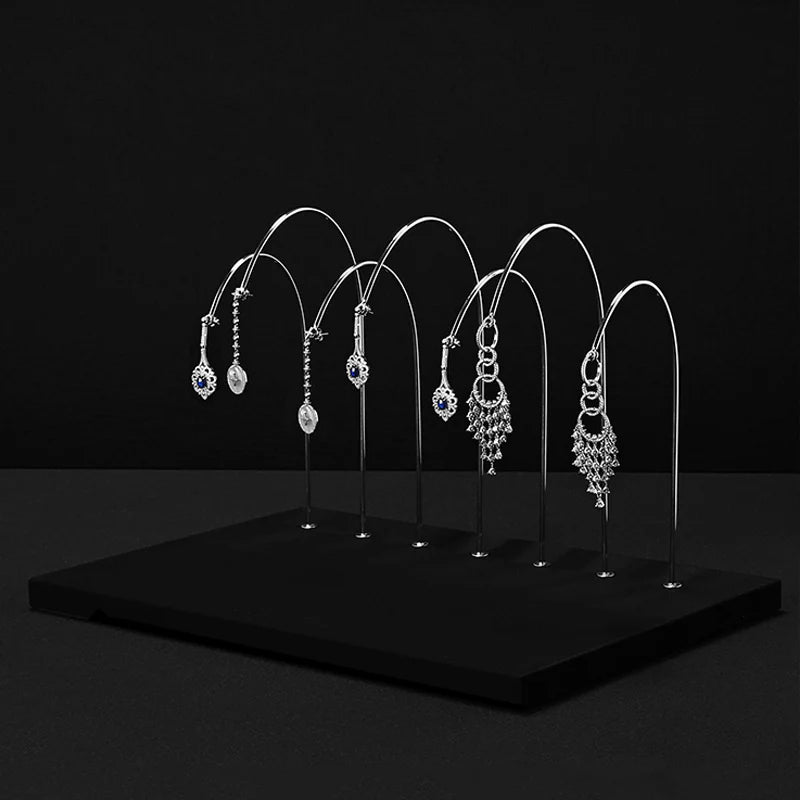 Fashion jewelry display props earrings display stand counter window display set TT563