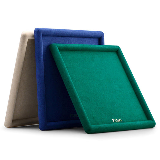 Square Microfiber Jewelry Tray P070