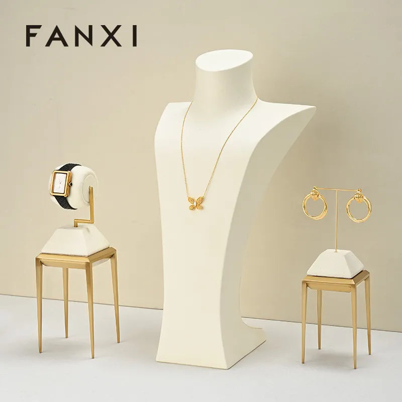 New arrival blue metal Jewelry Display Stand