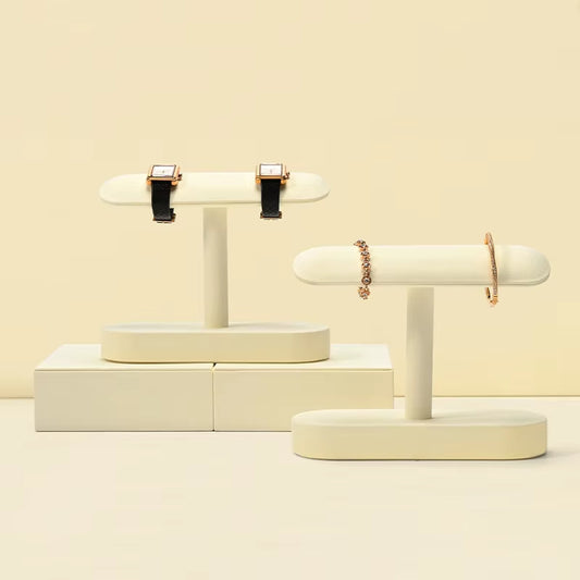 Oirlv Watch Display Stands Bracelet Holder Jewelry Organizer Microfiber Watch Display:J015/J003