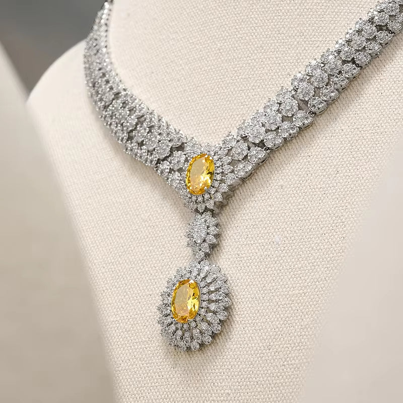 Oirlv Mannequin Linen Necklace Pendant Chain Jewelry Bust Neck Display Stand:RX001