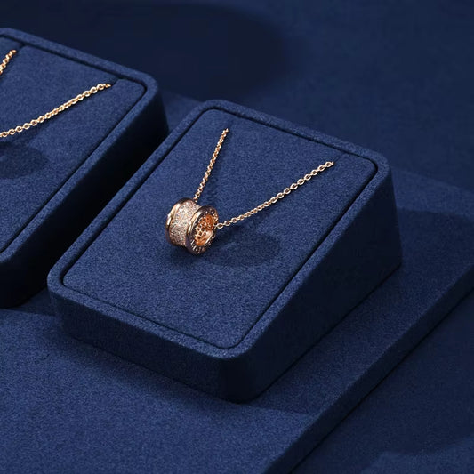 Oirlv Blue Jewelry Display Prop Microfiber Jewelry Display : TT307