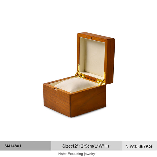 Oirlv Wooden Watch Box Watch Organizer Single/Double Jewelry Case Watch Box