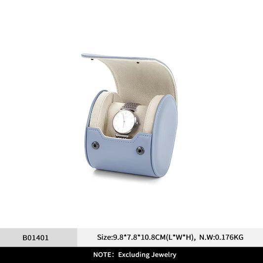 Oirlv Leather Watch Roll 1 2 3 slots Luxury Watch Storage Box:B014-16