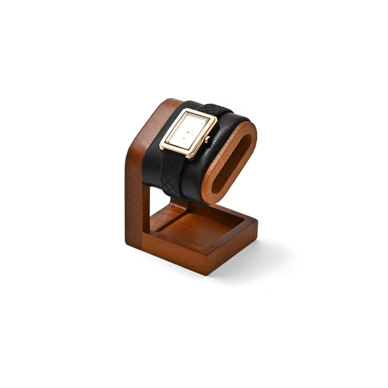 Luxury beige Woodeny Watch display stand:SM235