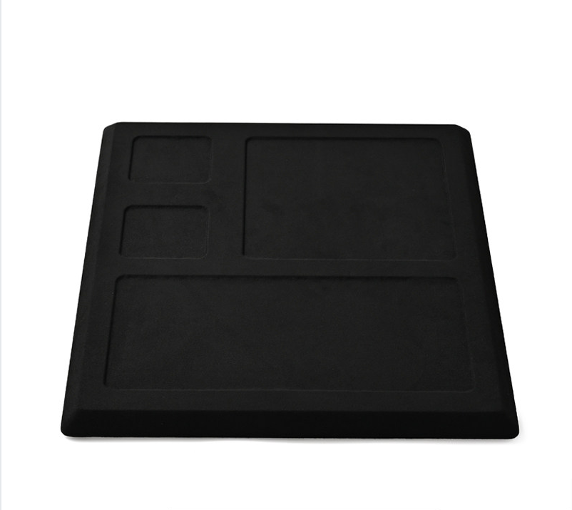 OIRLV New arrival black Microfiber luxury jewellery display :TT422