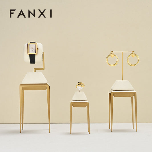 New arrival blue metal Jewelry Display Stand