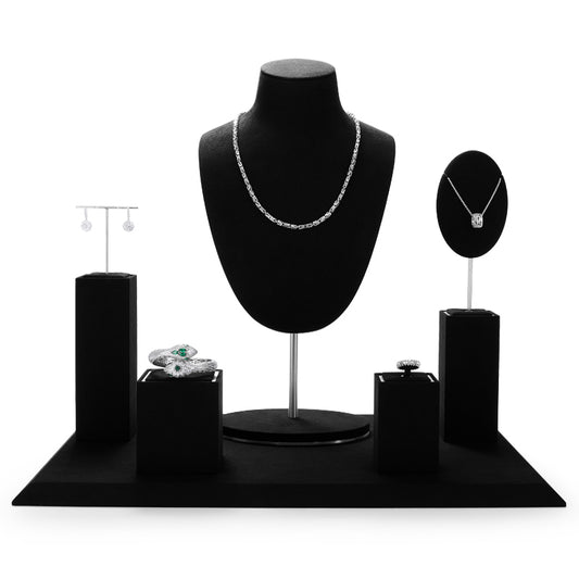 Luxury Black Showcase Display Set TT064