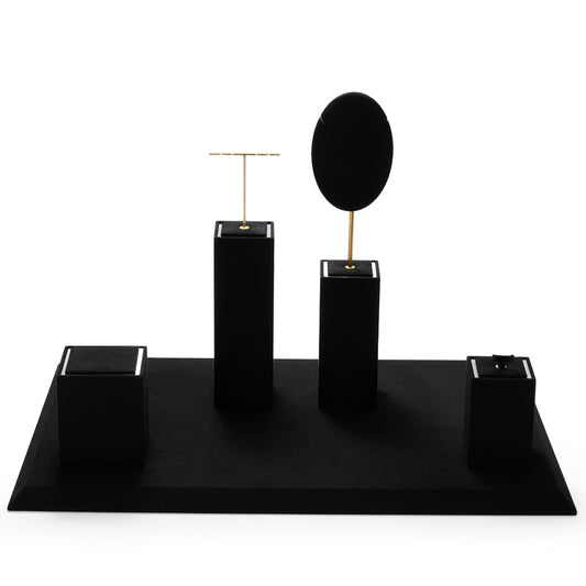 Luxury Black Showcase Display Set TT064