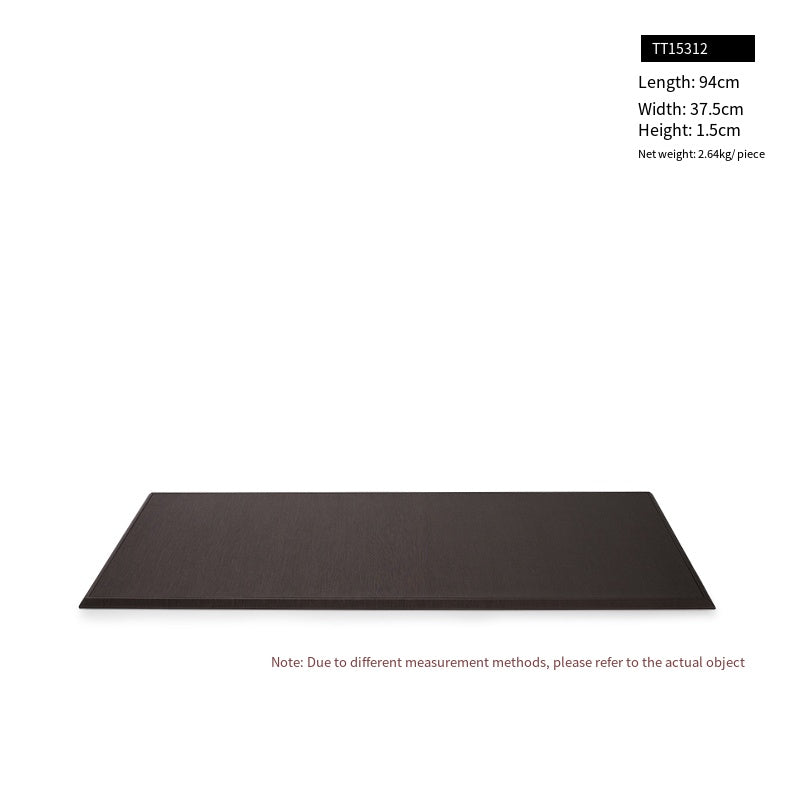 Coffee PU Leather Jewelry Display Set TT153