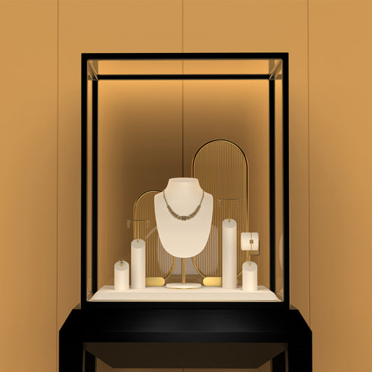 Luxury White Jewelry Display Set TT062
