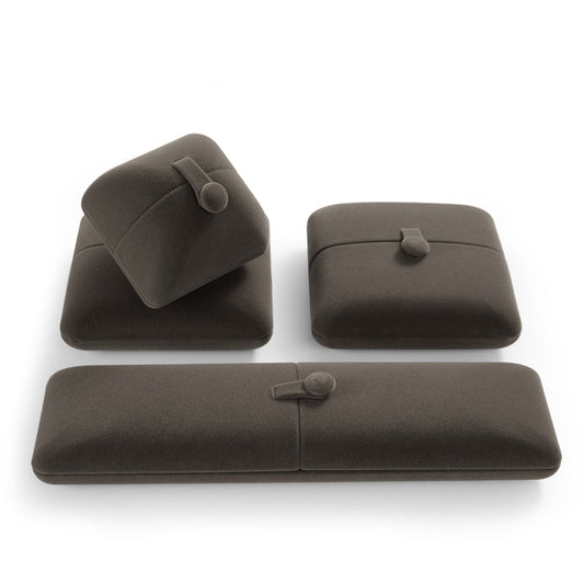 Gray Velvet Ring Gift Box H00901