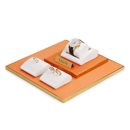 White Showcase Jewelry Display Set TT077