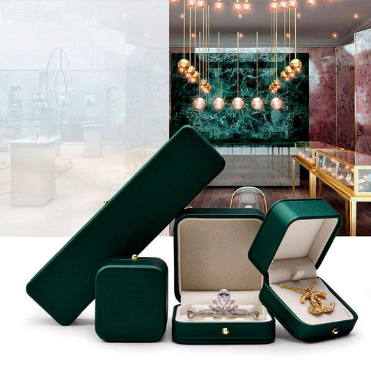 Green PU Leather Bangle Gift Box H068