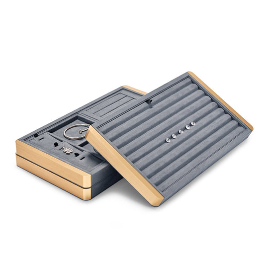 Gray Multi-combination Jewelry Storage Tray & Display Props