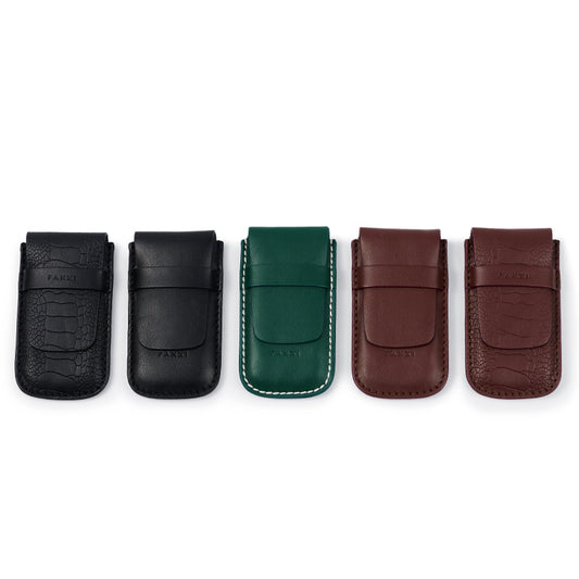 Customized Logos Genuine Leather Watch Pouch D056