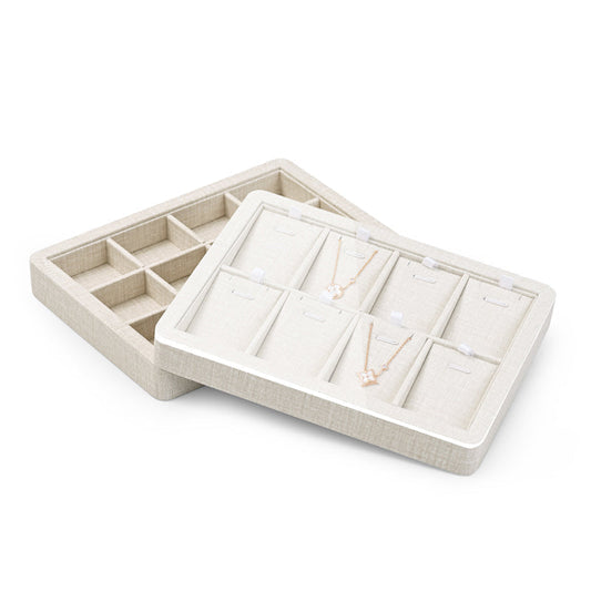 Ring Bangle Pendant Necklace Jewelry Storage Tray