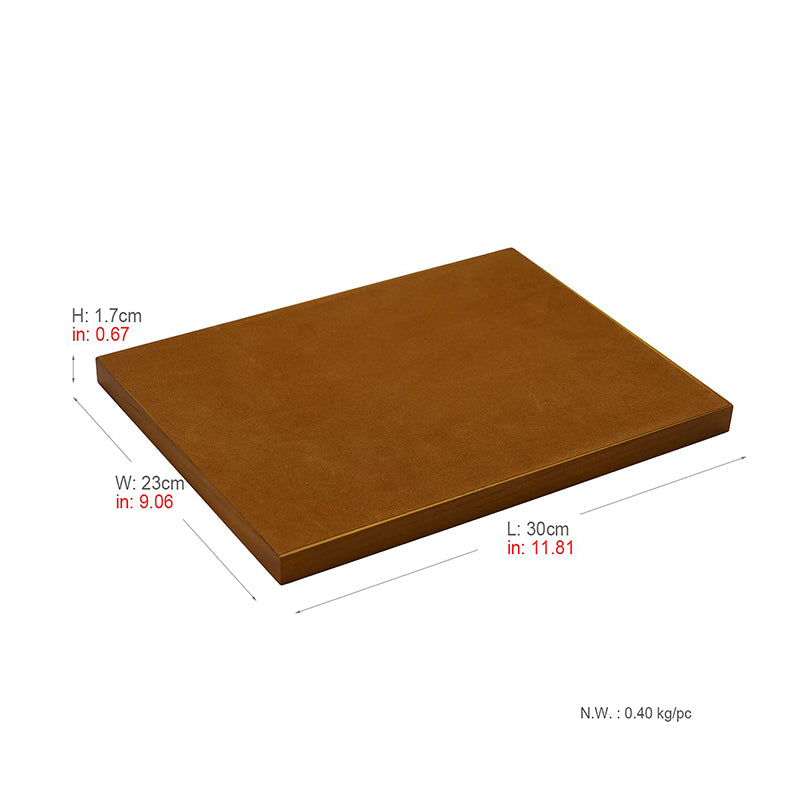 Dark Gray Wood Large Flat Jewelry Tray SM11602