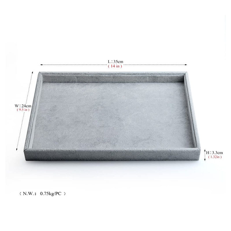 Velvet Stackable Jewelry Tray P00101