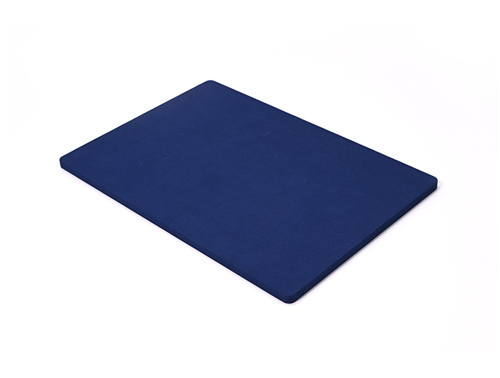 Blue Microfiber Ring Necklace Jewelry Display Set TT181