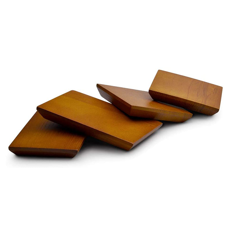 Cream White Rectangle Wood Jewelry Tray for Showcase Display SM09003