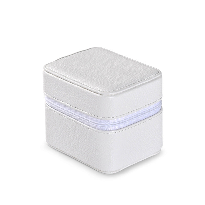PU Leather Zipper Mechanical Watch Storage Gift Box B011