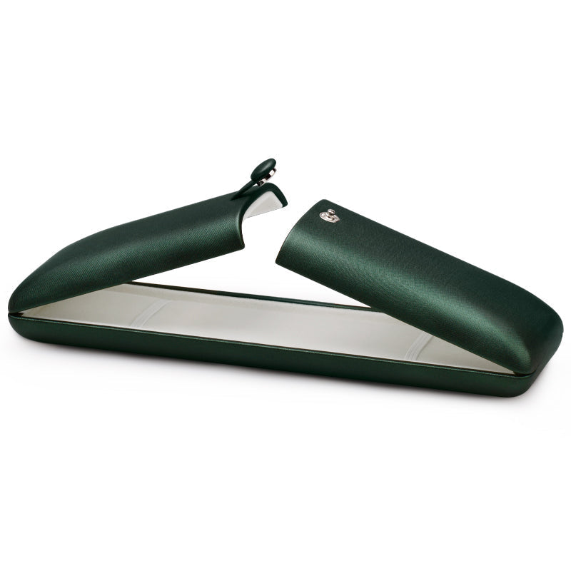 Emerald Green PU leather Bangle Gift Box H109