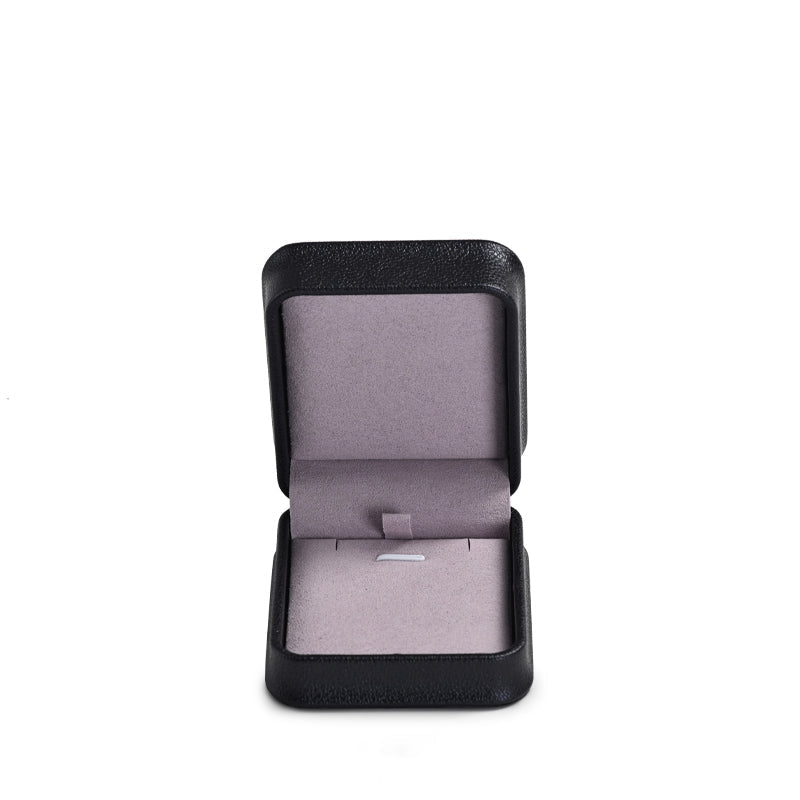 Classic Black PU Leather Bangle Box H124