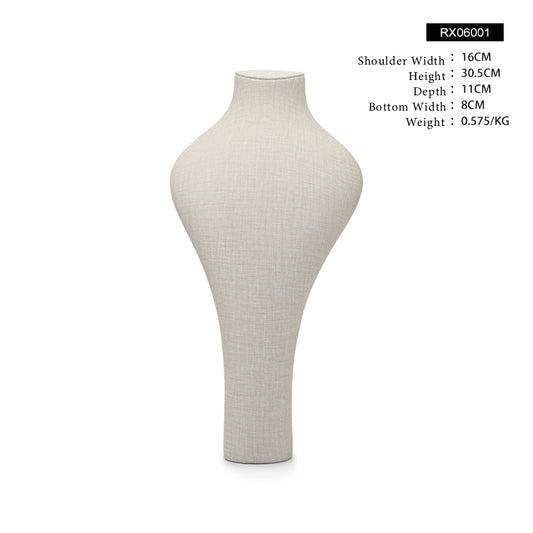 Portrait Neck Film Neck Jewelry Display Props RX060