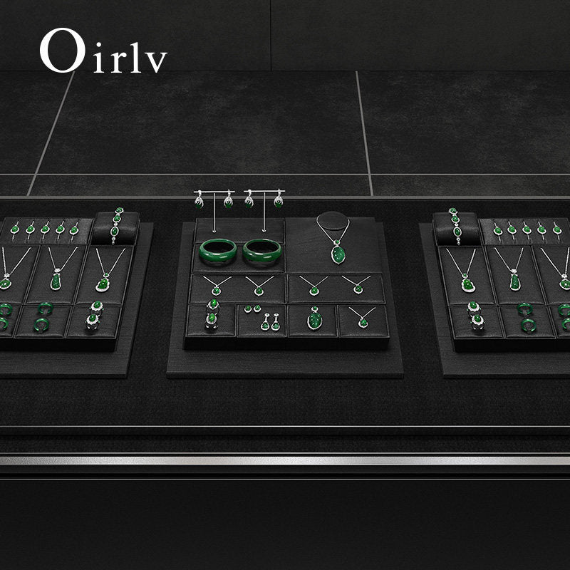 OIRLV Wholesale Black Tess Jewelry Combination Set : TT575