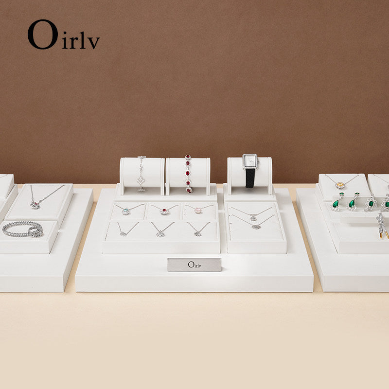 OIRLV custom logo & colour jewelry display set : TT144