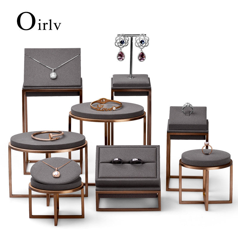OIRLV New Arrival: Metal Jewelry Display Props for Showcases and Counters：JS036