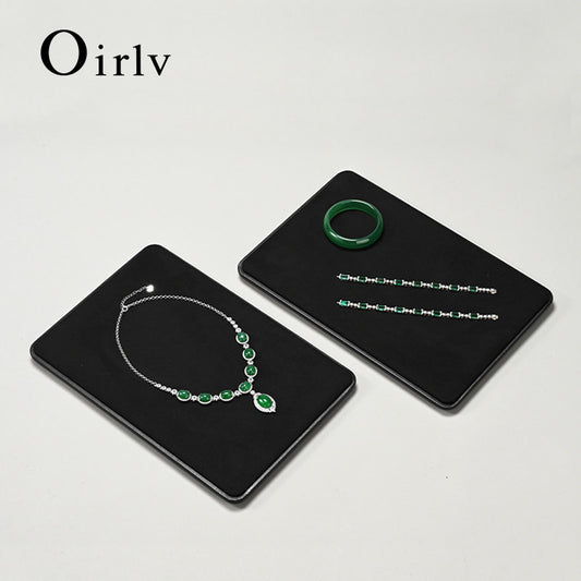 New arrival leather jewelry display tray ： P198