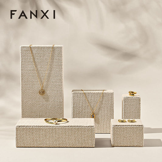 OIRLV high end Original color Linen Jewelry Rack :J001
