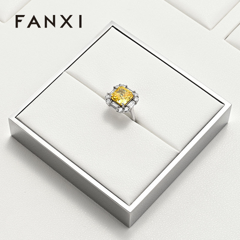 OIRLV Factory white leather metal Jewelry Combination Set:TT538