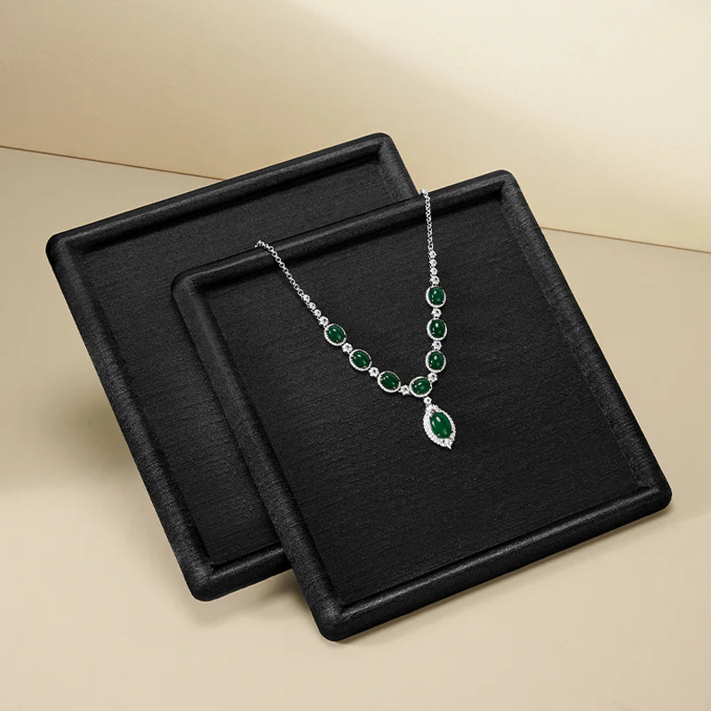 Square Microfiber Jewelry Tray P070