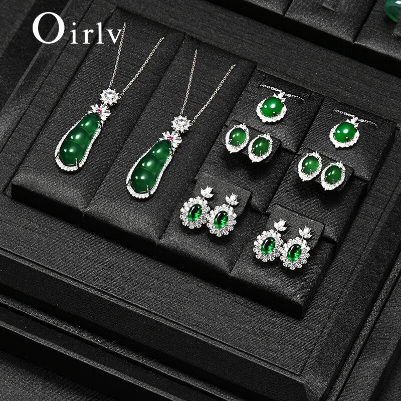 OIRLV Wholesale Black Tess Jewelry Combination Set : TT577