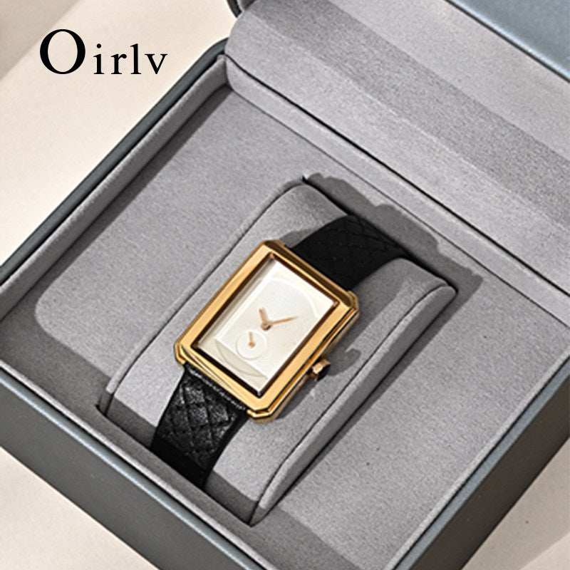OIRLV Hot sale Multi-color optional microfiber Watch storage box:H174