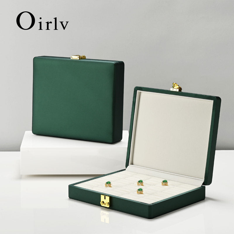 OIRLV Custom Velvet & Leather Jewelry Box : X067004A1