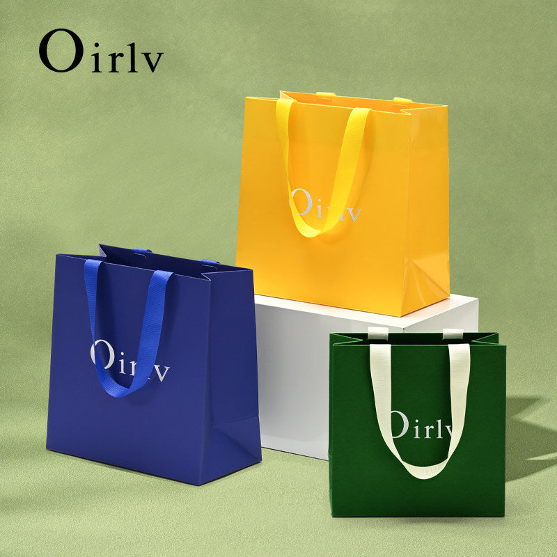 OIRLV Factory  Special paper Jewelry bag （50PCS)